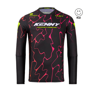 Performance Jersey Kid Wave Black