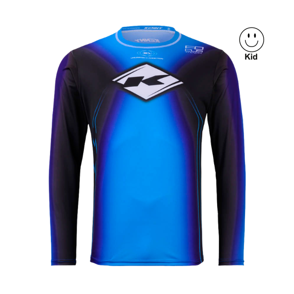 Track Jersey Kid Focus Blue