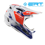 Prolight BMX Helmet Graphic Blood Blue Red