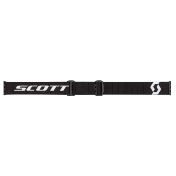Scott Goggle Split OTG black/white clear works (Speciaal Voor Brildragers)
