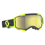 Scott Goggle Fury zebra black/neon yellow yellow chrome works