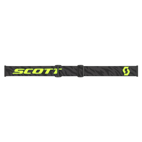 Scott Goggle Fury zebra black/neon yellow yellow chrome works