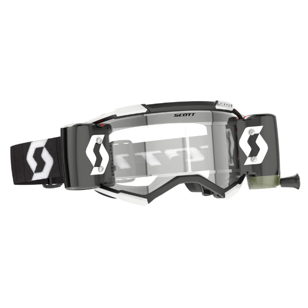 Scott Goggle Fury WFS black/white clear works