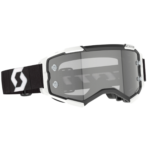 Scott Goggle Fury LS black/white light sensitive grey works