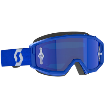 Scott Goggle Primal Blue/White Blue Chrome Works