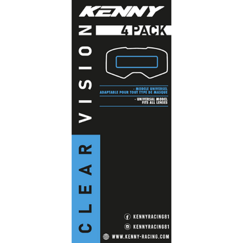 Kenny  Clear Vision Universal (Pack 4) 50 mm