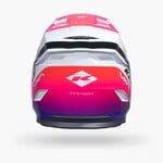 Track Helmet Graphic Blast White Gradient