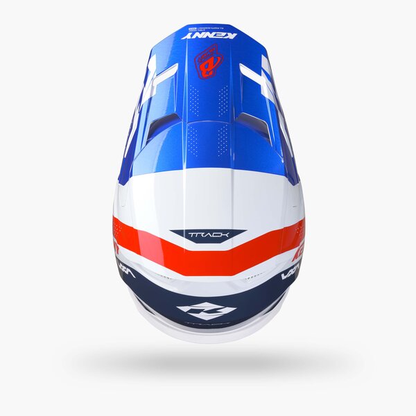 Track Helmet Graphic Blast Patriot