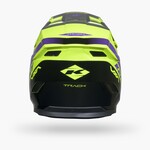 Track Helmet Graphic Blast Black Neon