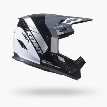 Track Helmet Graphic Blast Black