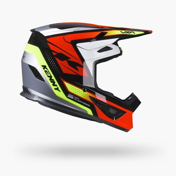 Track Helmet Graphic + Focus Red