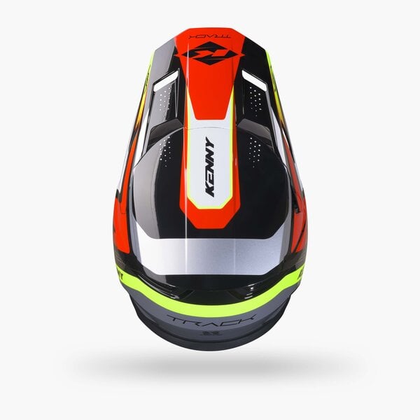 Track Helmet Graphic + Focus Red