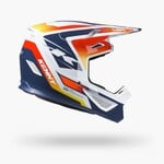 Track Helmet Graphic + Focus Orange Navy