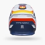 Track Helmet Graphic + Focus Orange Navy