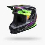 Track Helmet Graphic + Focus Neon