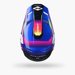 Track Helmet Graphic + Focus Candy Blue