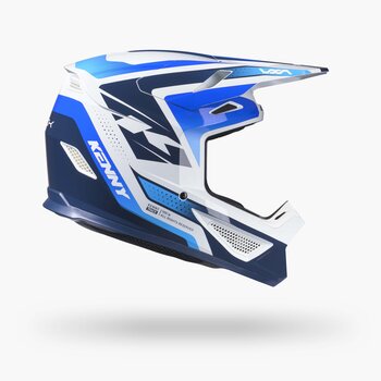 Track Helmet Graphic + Focus Blue