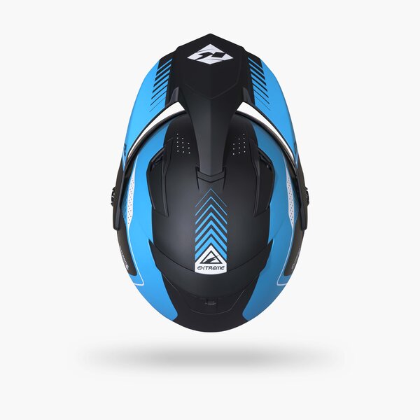 Extreme Helmet Graphic Blue