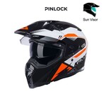 Extreme Helmet Graphic Orange