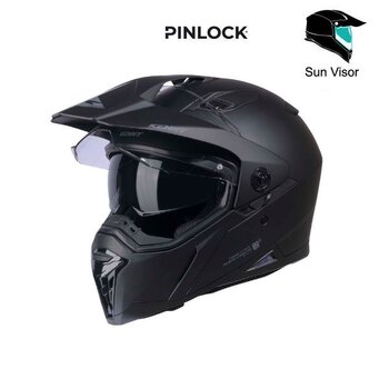 Extreme Helmet Solid Black Matt