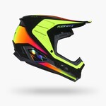 Performance Helmet Graphic Racing Neon Yellow