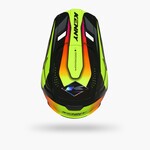 Performance Helmet Graphic Racing Neon Yellow