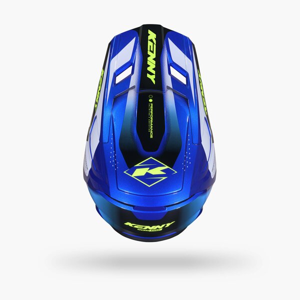 Kid Performance Helmet Graphic  Racing Blue