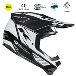 Titanium Graphic Helmet Chameleon Black