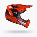 Titanium Graphic Helmet Neon Red
