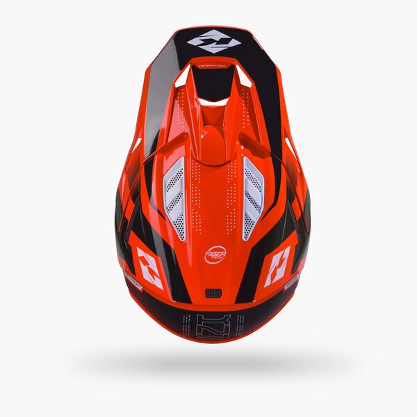 Titanium Graphic Helmet Neon Red