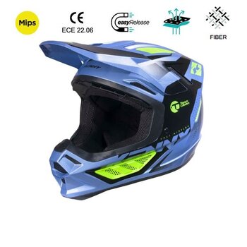 Titanium Graphic Helmet Sky