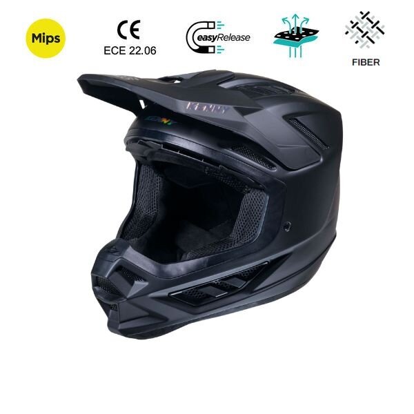 Titanium Solid Helmet Matt Black