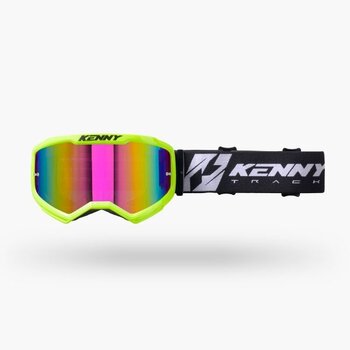 Track Kombat + Goggles Neon Yellow
