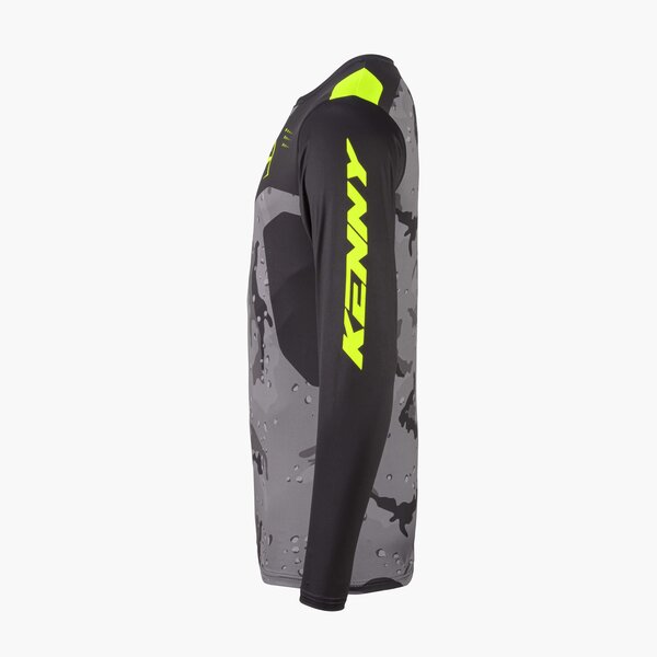 Force Jersey Camo Neon Yellow