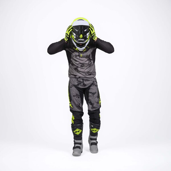 Force Jersey Camo Neon Yellow