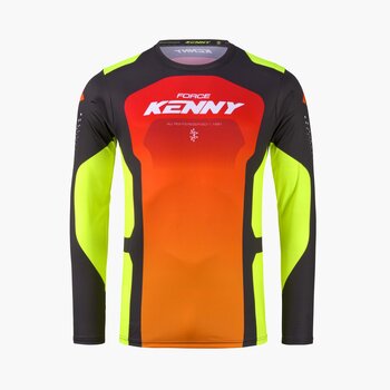 Force Jersey Race Red Neon Yellow