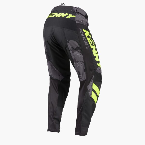 Force Pants Camo Neon Yellow