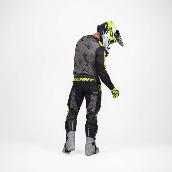 Force Pants Camo Neon Yellow
