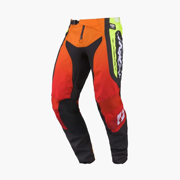 Force Pants Race Red Neon Yellow