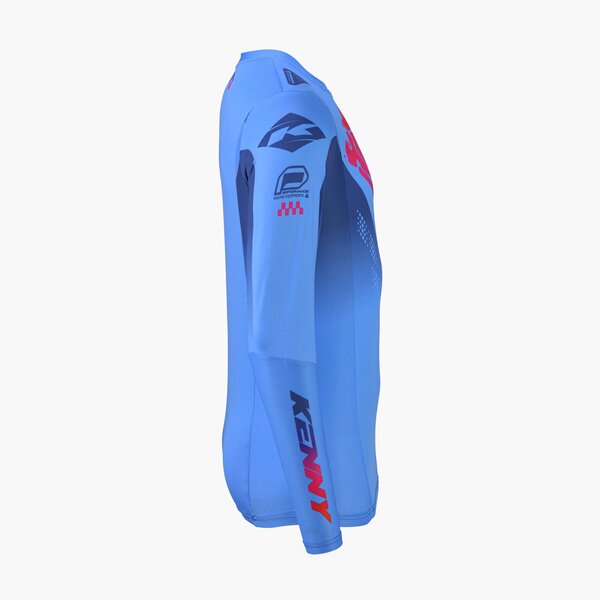 Kid Performance Jersey Comics Blue
