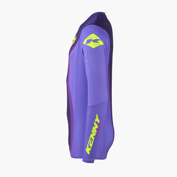 Kid Performance Jersey Solid Purple