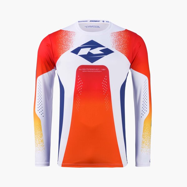 Track Jersey Blast Orange White