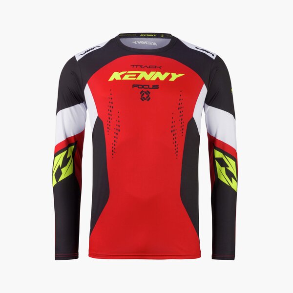 Track Jersey Focus Red Neon