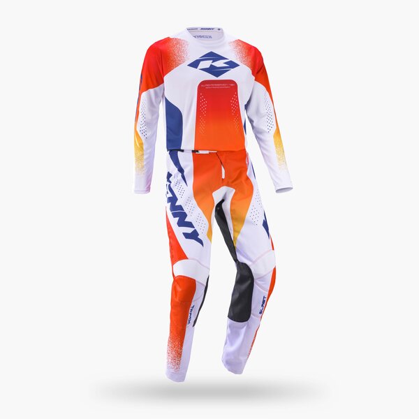 Track Pants Blast Orange White