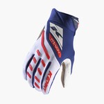 Track Gloves White Navy