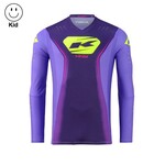 Kid Performance Jersey Solid Purple