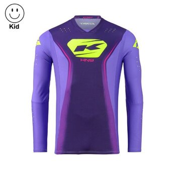 Kid Performance Jersey Solid Purple