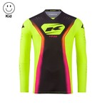 Kid Performance Jersey Solid Neon Yellow