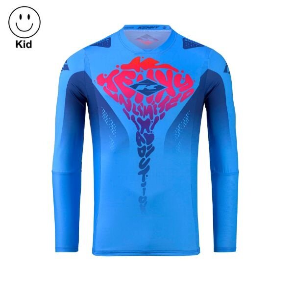 Kid Performance Jersey Comics Blue