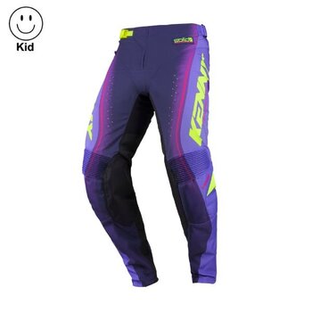 Kid Performance Pants Solid Purple